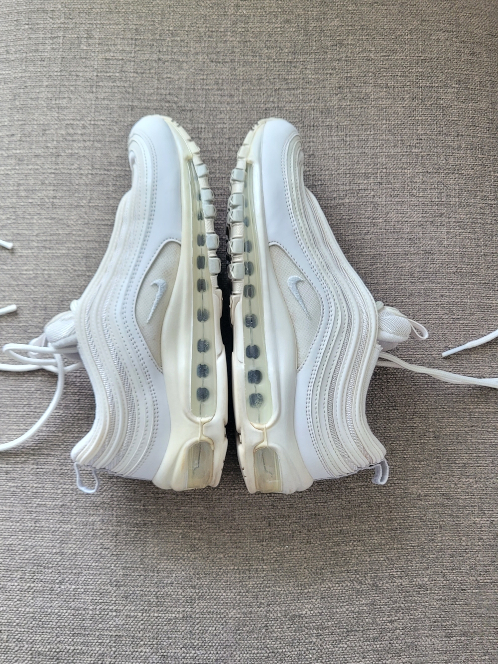 Nike Air Max 97 Triple White – Women's Size 8.5